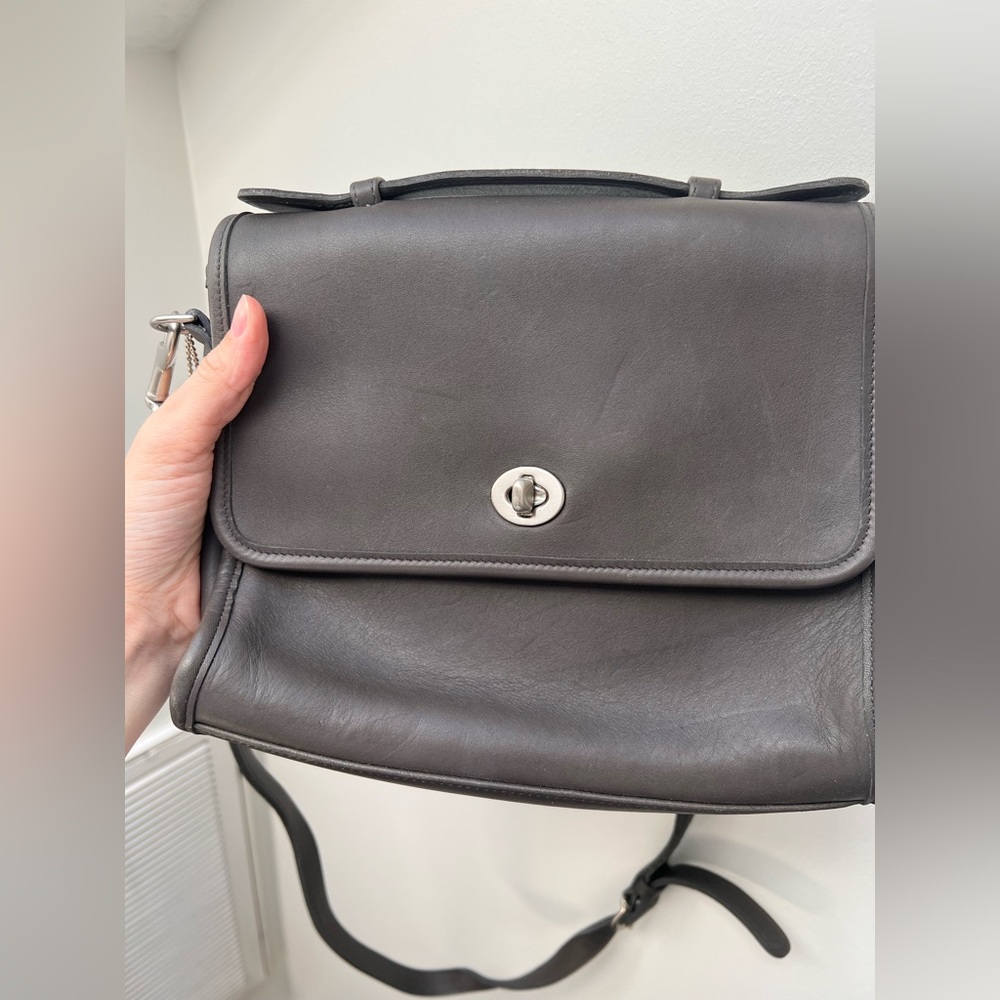 Coach | Vintage Court Bag in Nickel/Pewter